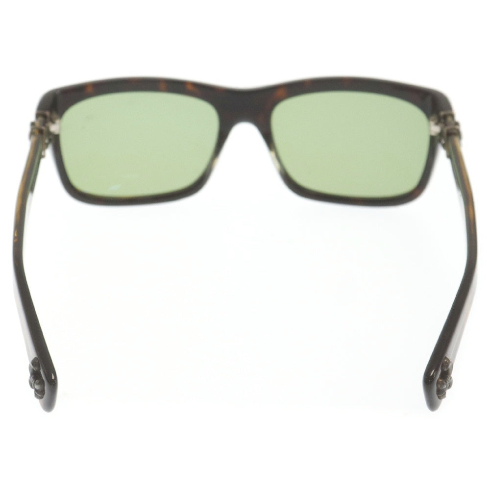 CHROME HEARTS(クロムハーツ) MYDIXADRYLL DARK TORTISE GREEN SUNGLASSES 55□18-135 カラーサングラス ブラウン/グリーン