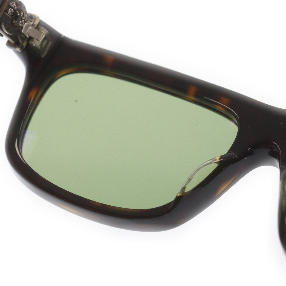 CHROME HEARTS(クロムハーツ) MYDIXADRYLL DARK TORTISE GREEN SUNGLASSES 55□18-135 カラーサングラス ブラウン/グリーン