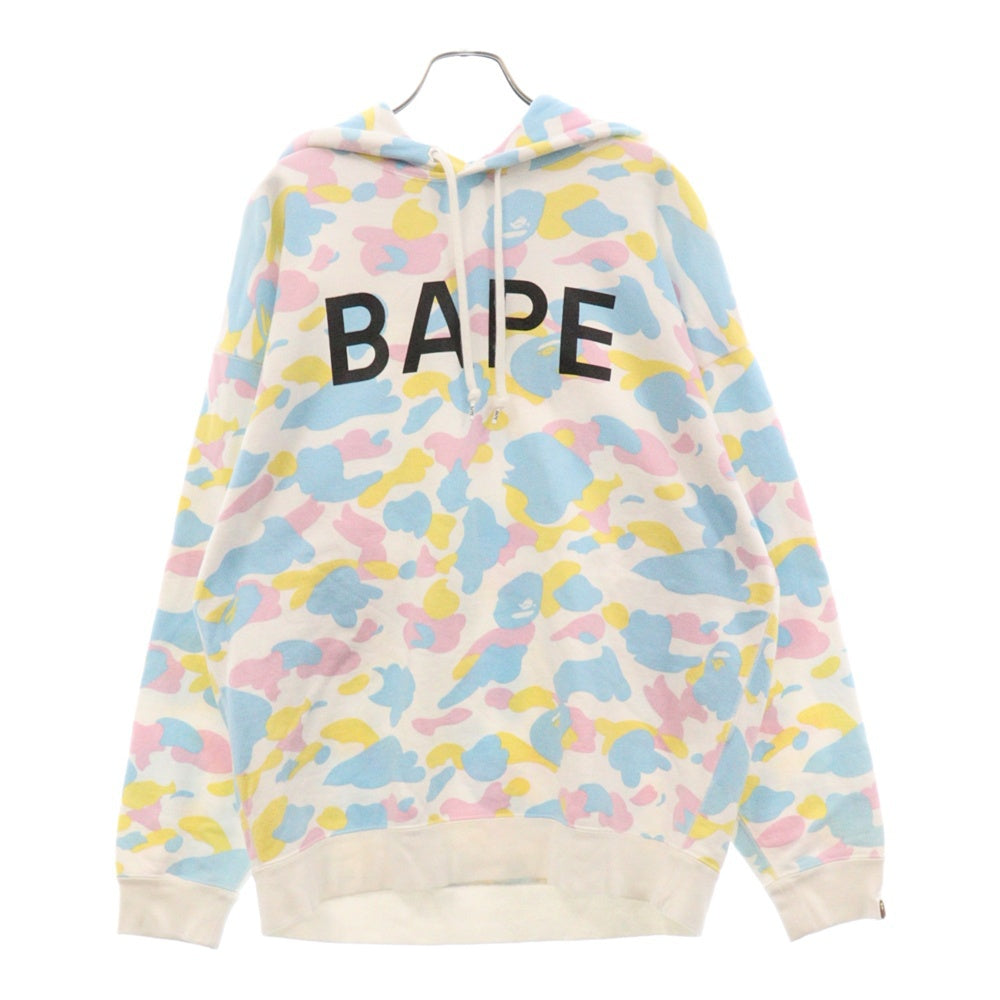 A BATHING APE(アベイシングエイプ) Multi Camo Cotton Pullover Hoodie マルチカモ コットン プルオーバーパーカー マルチカラー 001PPH302505X