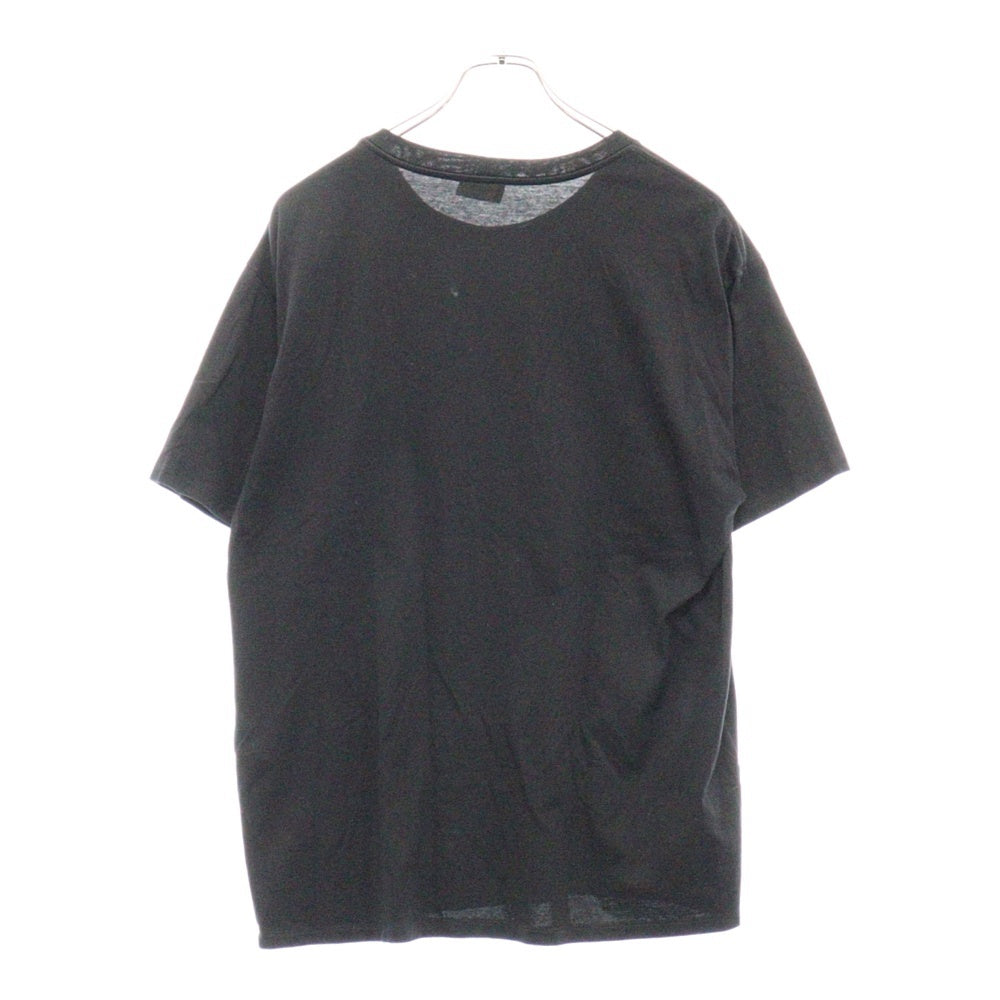 CELINE(セリーヌ) フロントロゴ コットンジャージー ルーズシルエット 半袖カットソー Tシャツ ブラック
