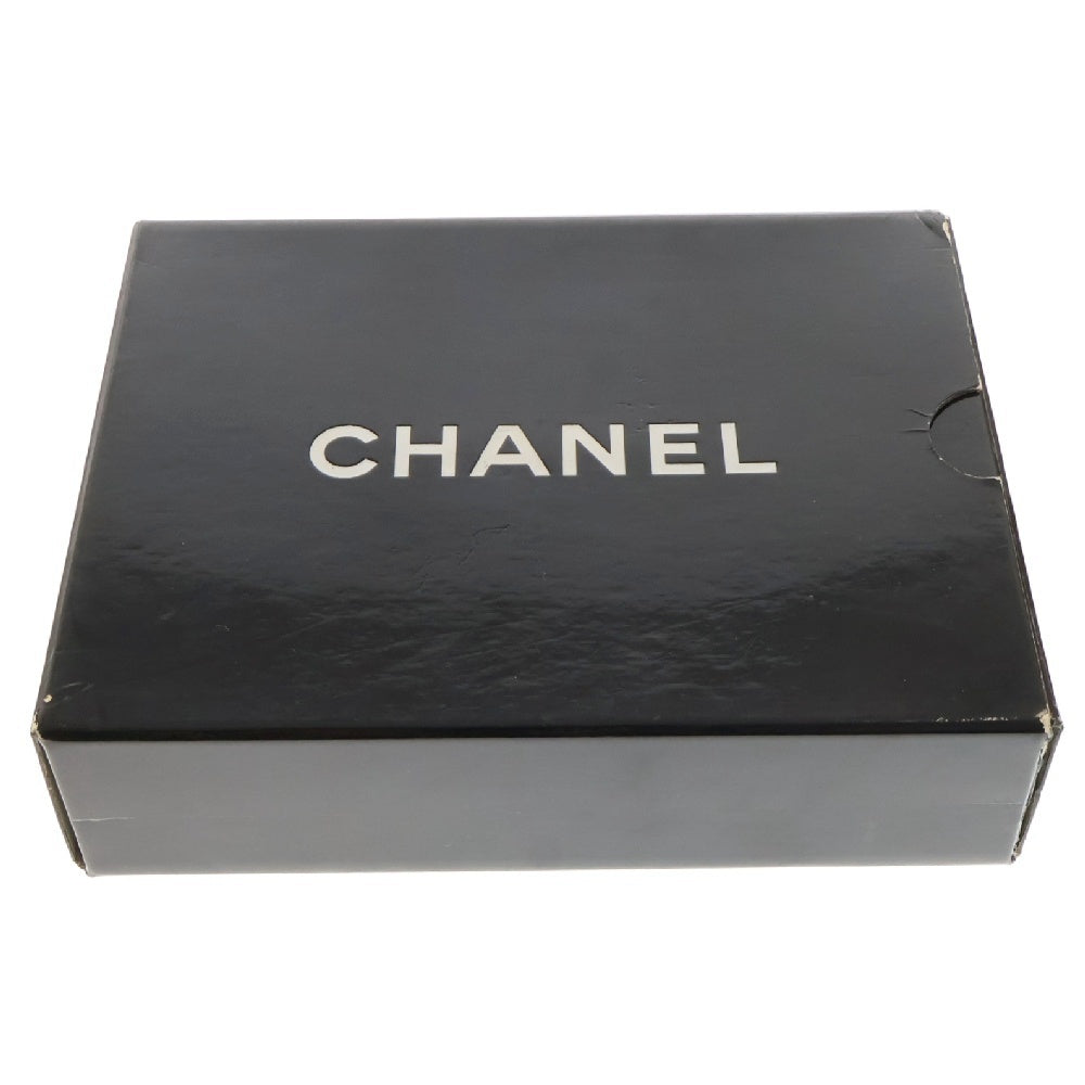 CHANEL(シャネル) キルティング ハーフムーン グリポア フラップバッグ ブラック