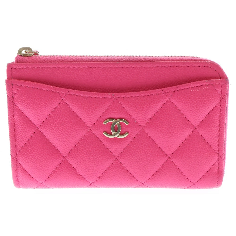 CHANEL(シャネル) 2024クルーズ クラシック カード コインケース レディース ピンク