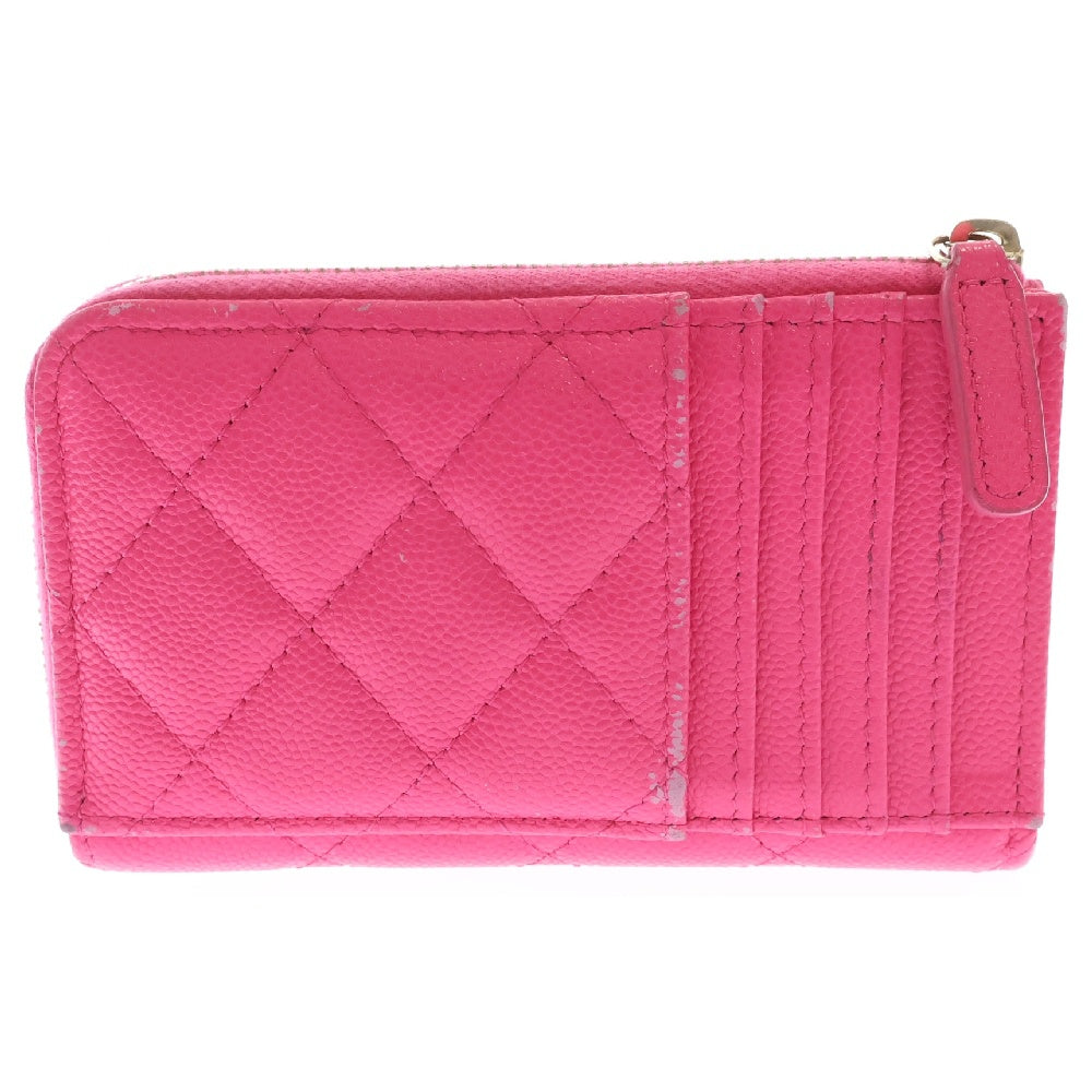 CHANEL(シャネル) 2024クルーズ クラシック カード コインケース レディース ピンク