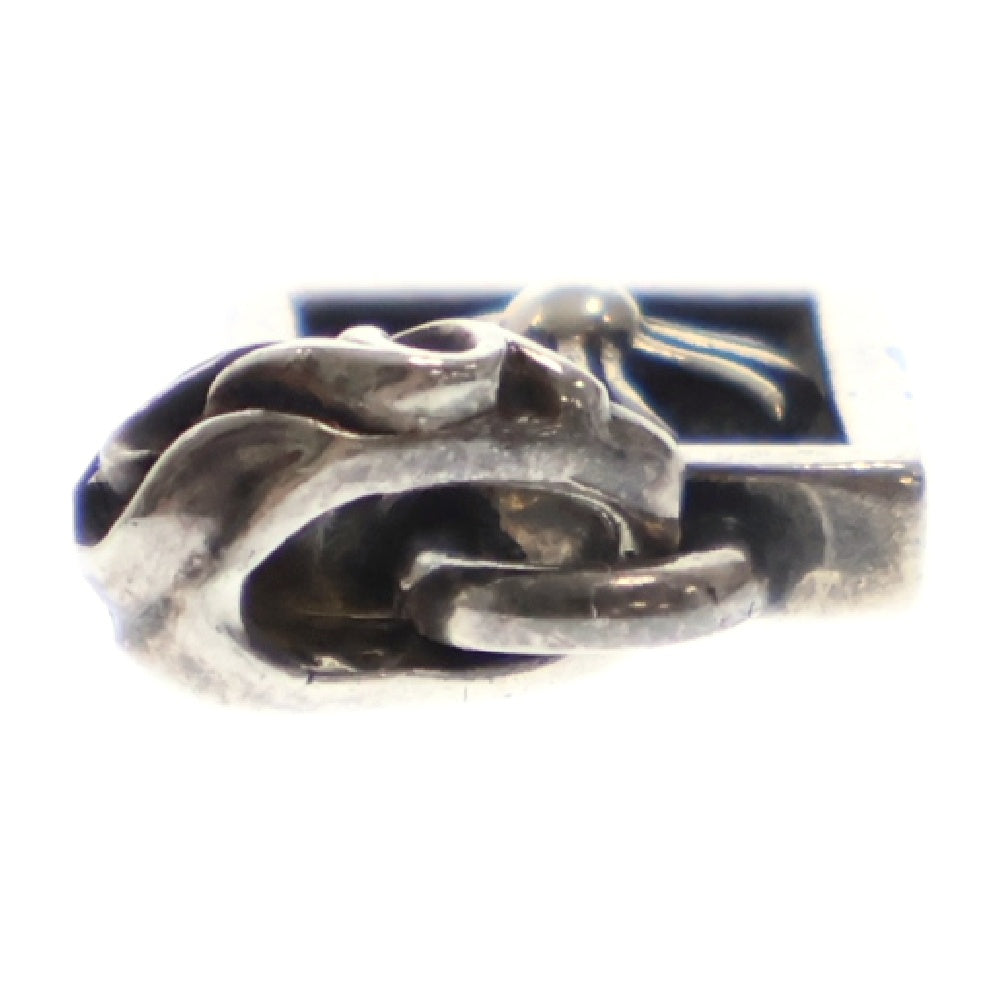 CHROME HEARTS(クロムハーツ) FRAMED CH PLUS フレームドCHプラス チャーム シルバーネックレストップ