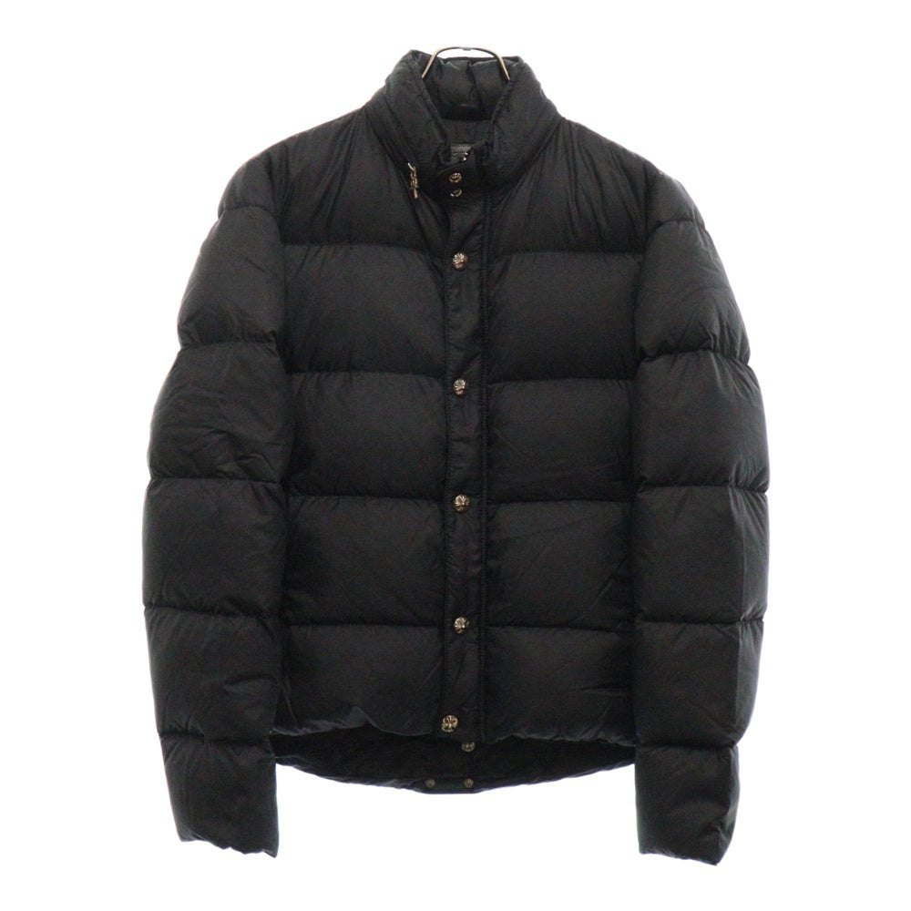 CHROME HEARTS(クロムハーツ) STIFF V2 FBRC CHプラス 総柄クロスボールボタン ダウンジャケット ブラック