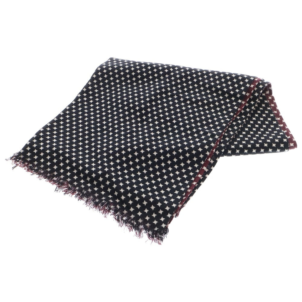 MARNI(マルニ) ウールストール 千鳥柄 レッド/ネイビー レディースW13ACMC008QR0TW570-PDR80