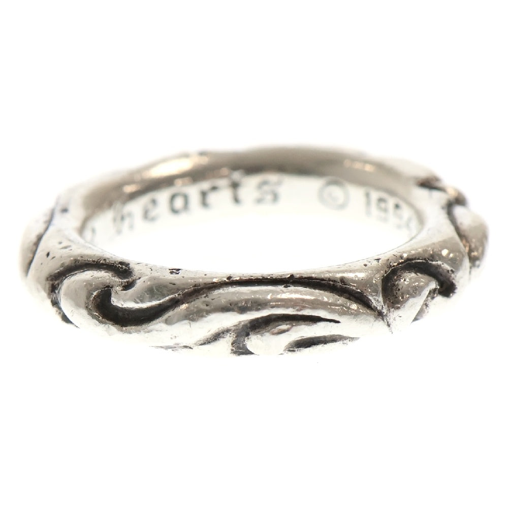 CHROME HEARTS(クロムハーツ) SCRL BAND スクロールバンド リング シルバー 14号