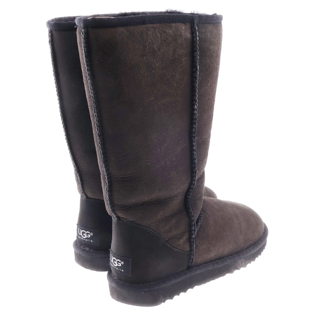 UGG(アグ) CLASSIC TALL UBW04001 ムートンブーツ ブラック レディース US6/23.0cm