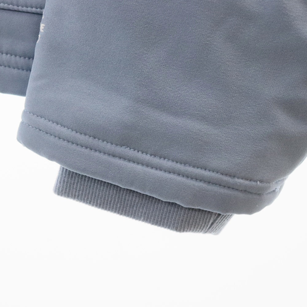 BILLIONAIRE BOYS CLUB(ビリオネアボーイズクラブ) EMBROIDERED LOGO FLEECE BLOUSON ロゴ フリースジャケット BBCJP233X003 ブルー