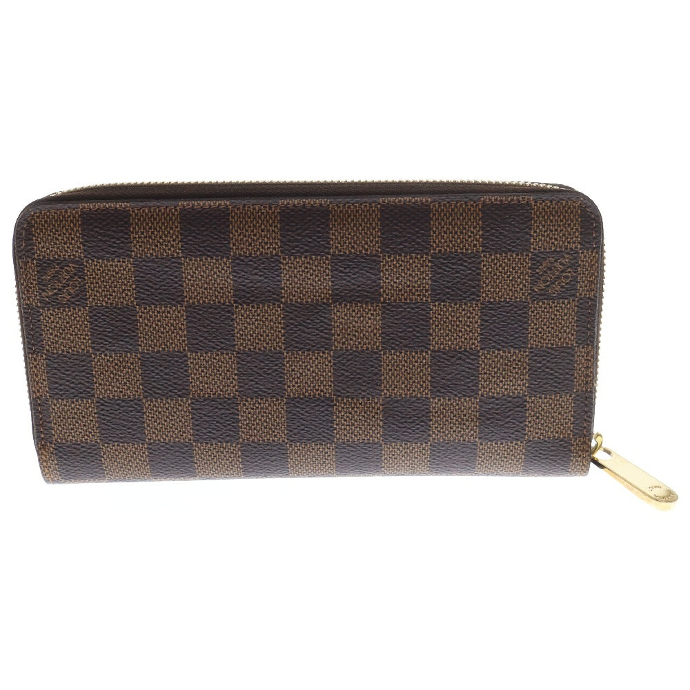 LOUIS VUITTON(ルイヴィトン) ダミエ ロングジッピーウォレット 長財布 ブラウン N60015/MI0176