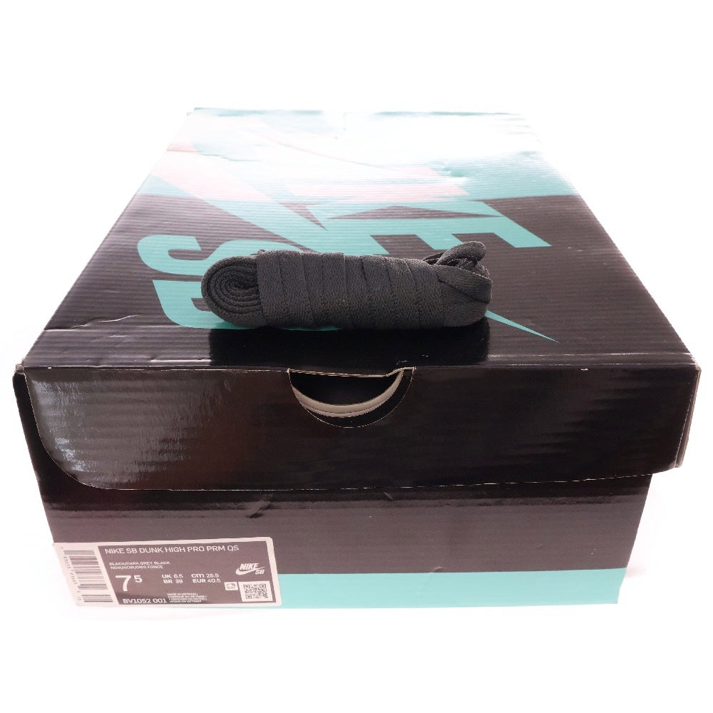 NIKE SB(ナイキエスビー) SB DUNK HIGH PRO PRM QS / FPAR フォーティーパーセントアゲインストライツ ダンク ハイカットスニーカー BV1052-001 ブラック US7.5/25.5cm