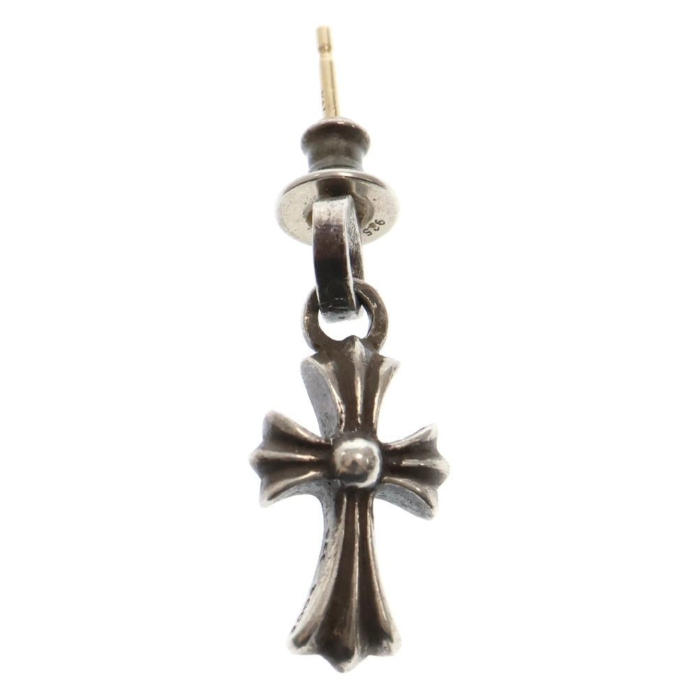 CHROME HEARTS(クロムハーツ) BBY F PPRCHN ベイビーファットクロス ドロップピアス シルバー BCA090