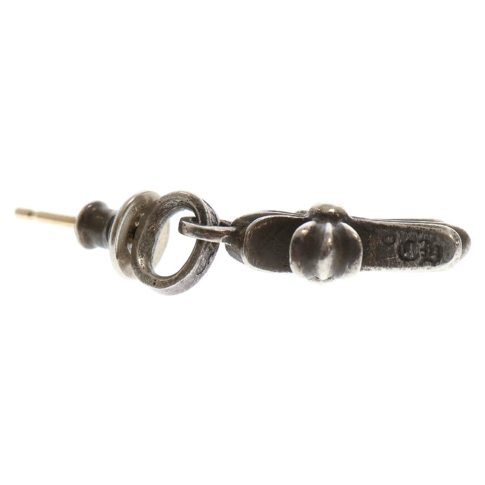 CHROME HEARTS(クロムハーツ) BBY F PPRCHN ベイビーファットクロス ドロップピアス シルバー BCA090