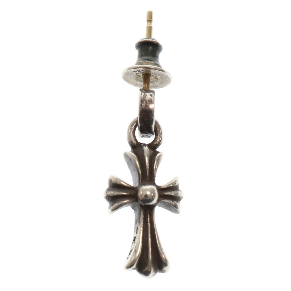 CHROME HEARTS(クロムハーツ) BBY F PPRCHN ベイビーファットクロス ドロップピアス シルバー BCA090