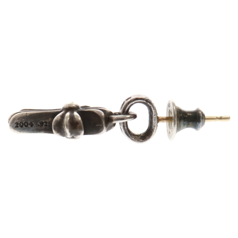 CHROME HEARTS(クロムハーツ) BBY F PPRCHN ベイビーファットクロス ドロップピアス シルバー BCA090