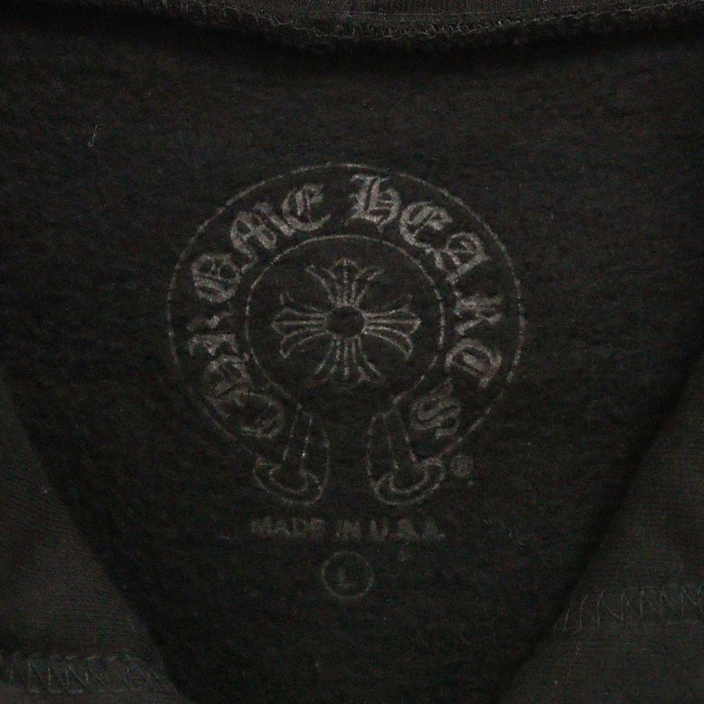 CHROME HEARTS(クロムハーツ) DAGGER ZIP HOODIE ダガー ジップアップパーカー フーディー ブラック