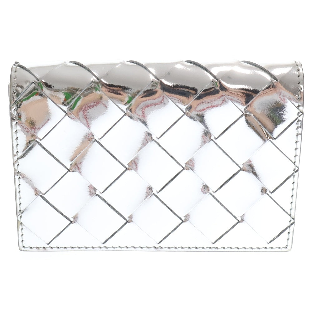BOTTEGA VENETA(ボッテガヴェネタ) イントレチャート ビジネスカードケース 814091V4P128101 シルバー