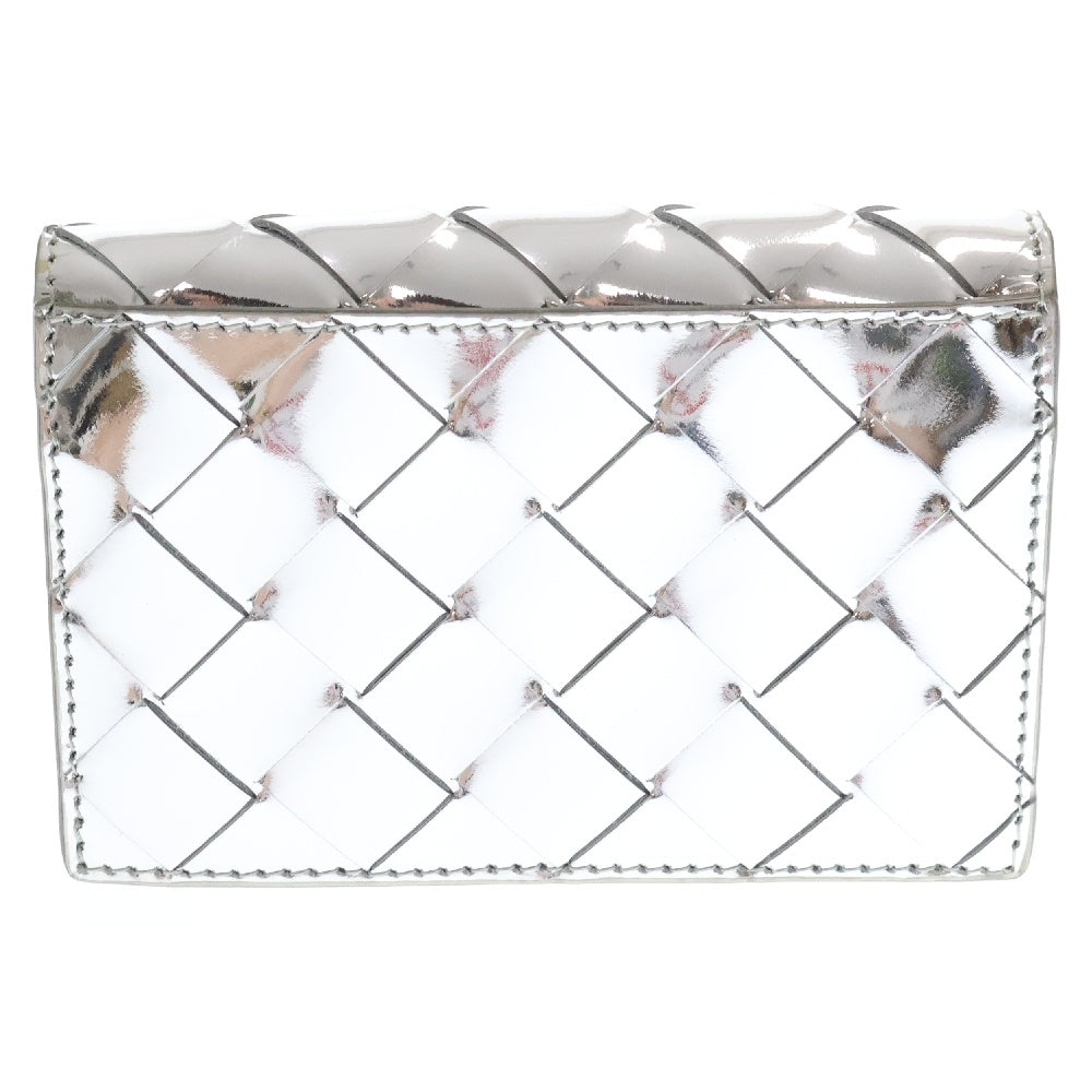 BOTTEGA VENETA(ボッテガヴェネタ) イントレチャート ビジネスカードケース 814091V4P128101 シルバー