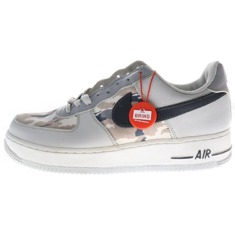NIKE(ナイキ) 【観賞用 2003年製】 Air Force 1 Low PRM Grey Camo エアフォース1 ロー PRM グレーカモ ローカットスニーカー グレー US9.5/27.5cm 308039-001