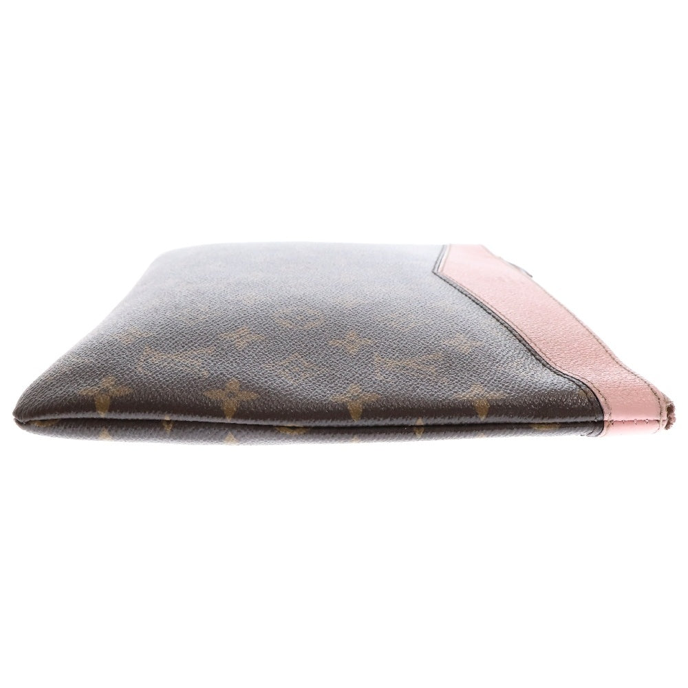 LOUIS VUITTON(ルイヴィトン) モノグラム デイリー ポーチ セカンドバッグ クラッチバッグ バッグ PVCコーティング モノグラムキャンバス レディース TN4168 / M62942 ブラウン