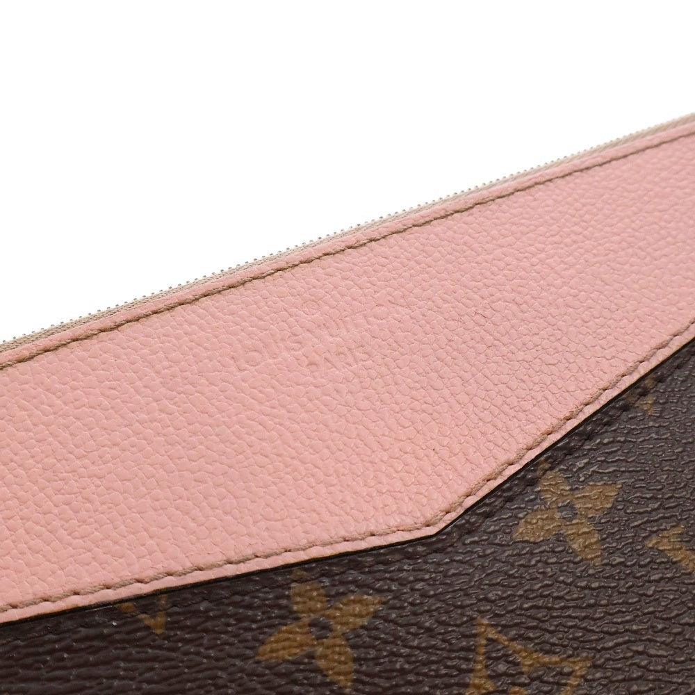 LOUIS VUITTON(ルイヴィトン) モノグラム デイリー ポーチ セカンドバッグ クラッチバッグ バッグ PVCコーティング モノグラムキャンバス レディース TN4168 / M62942 ブラウン