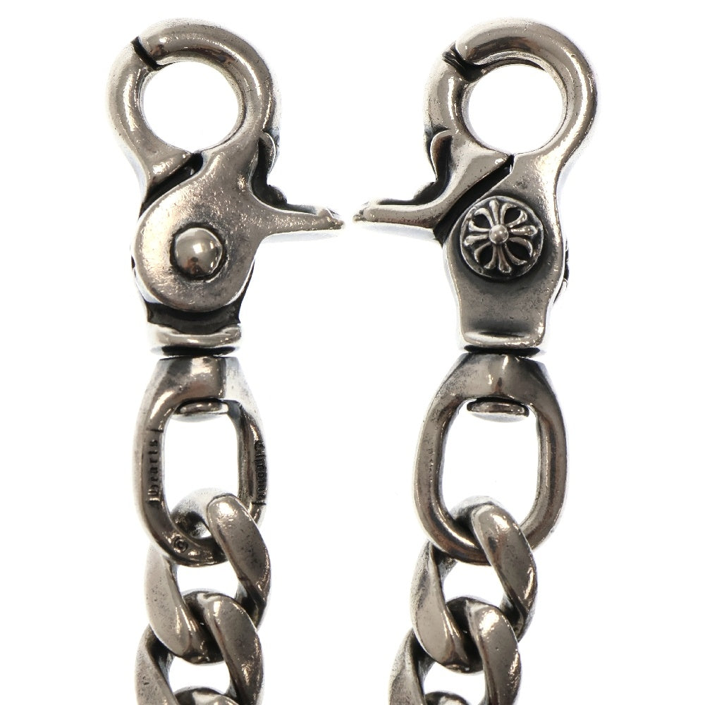 CHROME HEARTS(クロムハーツ) CLASSIC LONG-T/2クリップロングクラシック ウォレットチェーン シルバー BCA066