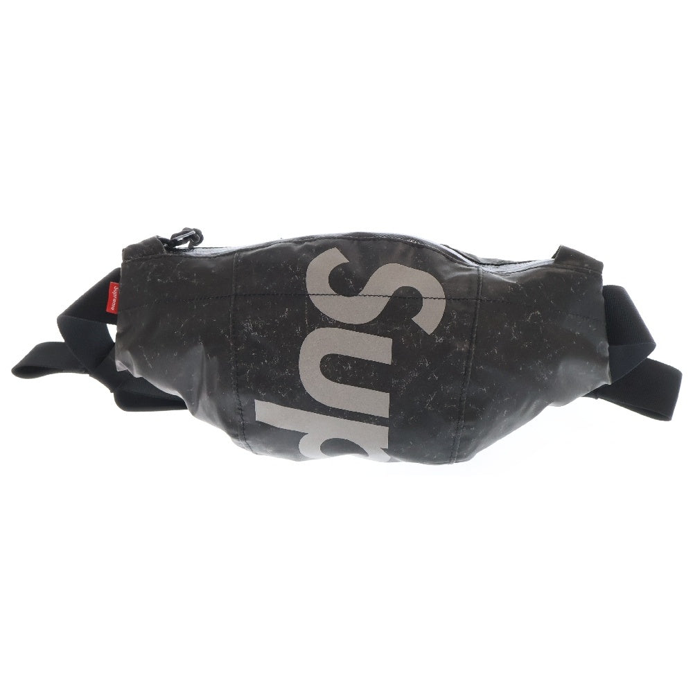 SUPREME(シュプリーム) 20AW Waterproof Reflective Speckled Waist Bag シュプリーム ウォータープルーフリフレクティブスペックルドウエストバッグ ブラック