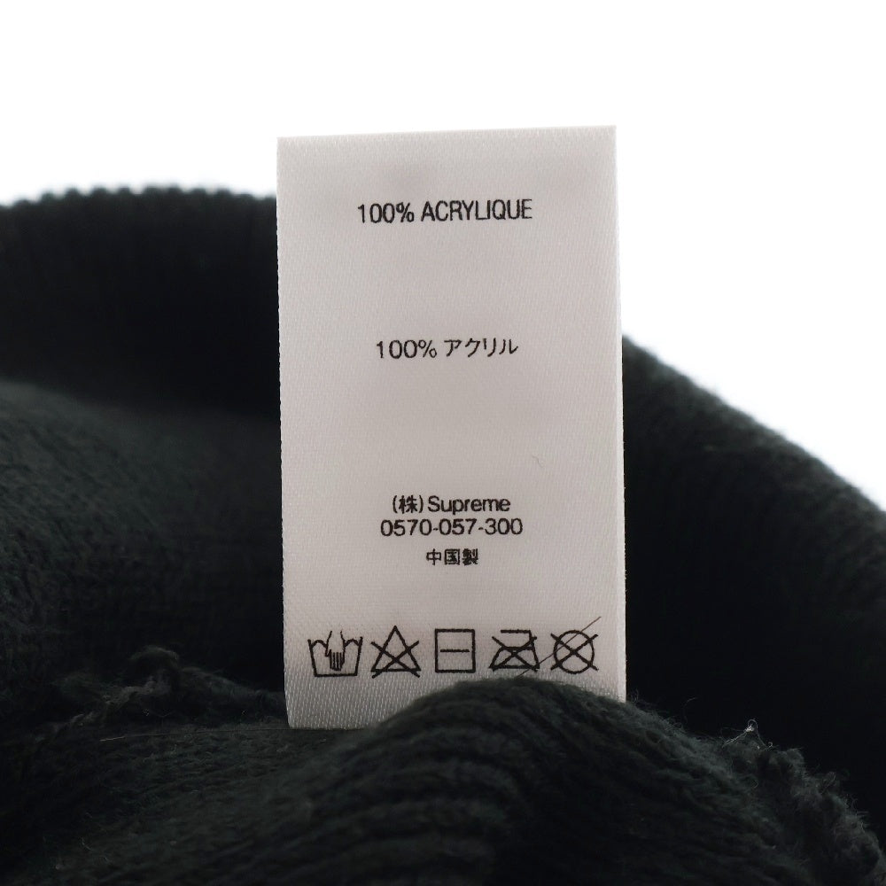SUPREME(シュプリーム) 19AW Breed Beanie ブレード ロゴ刺繍 ニットキャップ ビーニー ブラック