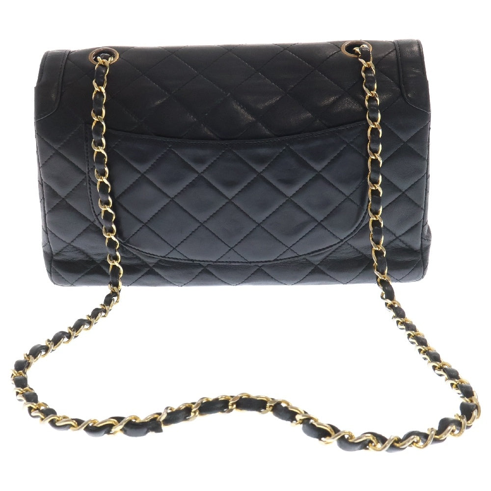 CHANEL(シャネル) パリ限定 ダイアナ ダブルフラップ チェーンショルダーバッグ レディース ブラック