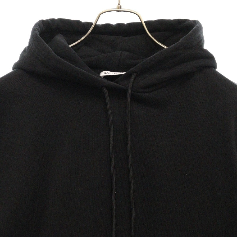 BALENCIAGA(バレンシアガ) バックロゴプリント プルオーバーパーカー ブラック 518215 TAV37