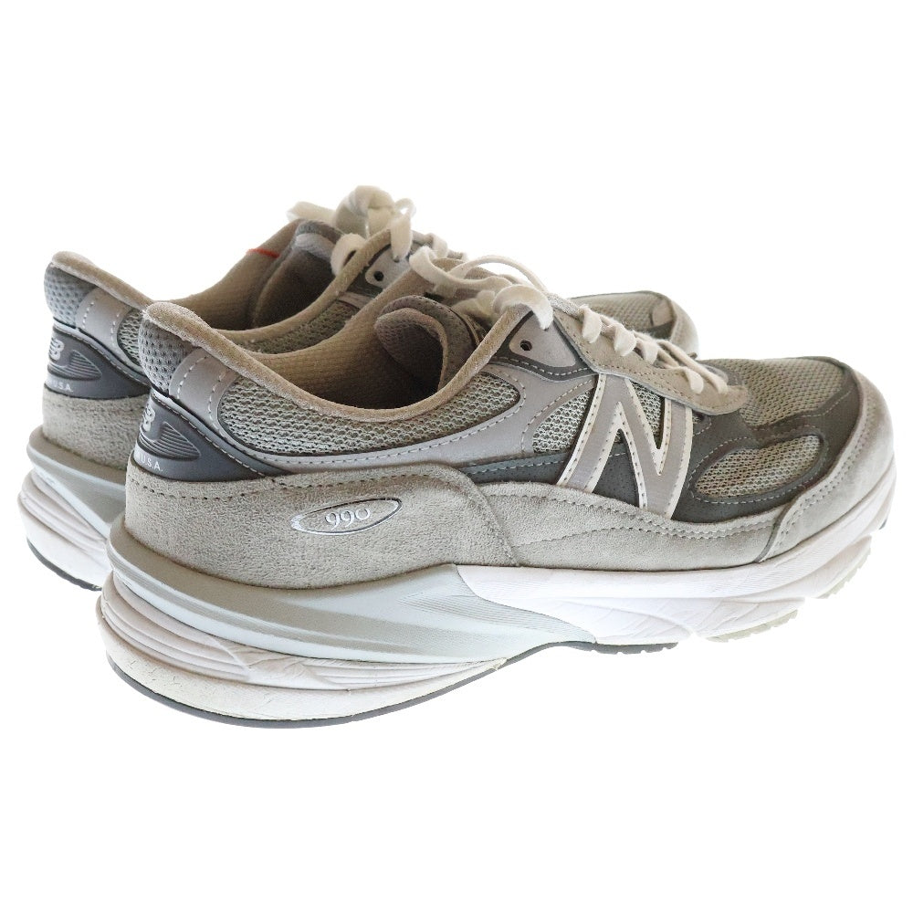 New Balance(ニューバランス) 990V6 ローカットスニーカー グレー US9/27cm ワイズ2E M990GL6