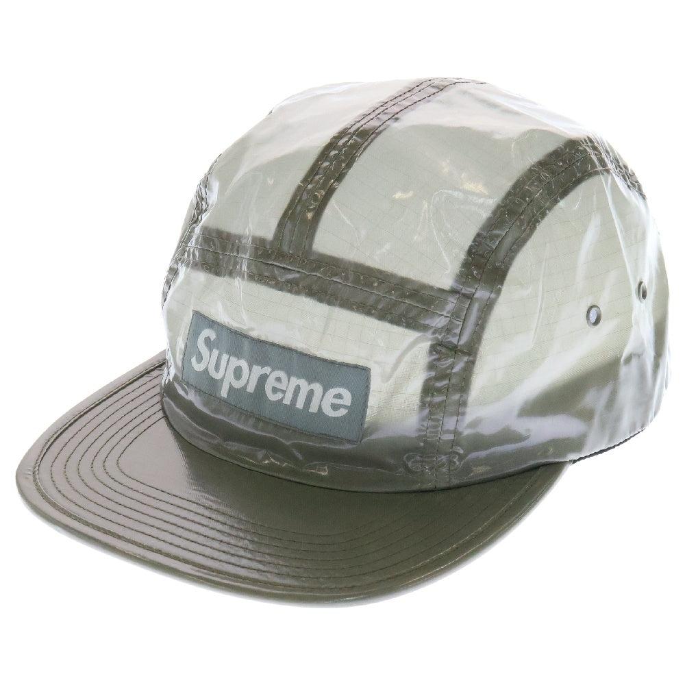 SUPREME(シュプリーム) 16AW Glossy Ripstop Camp Cap グローシーリップストップキャンプキャップ グレー