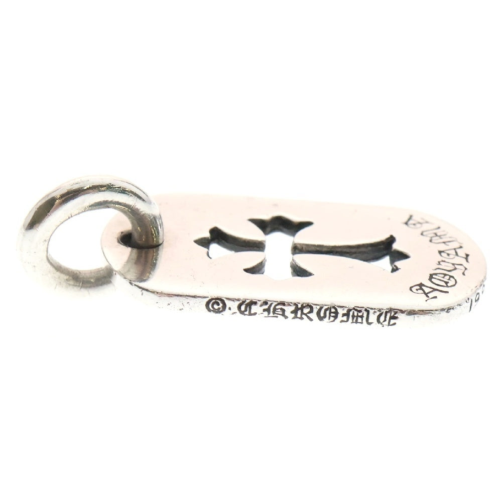 CHROME HEARTS(クロムハーツ) AOYAMA D/TAG SML CO CRS カットアウトクロスドッグタグ 青山限定 シルバー