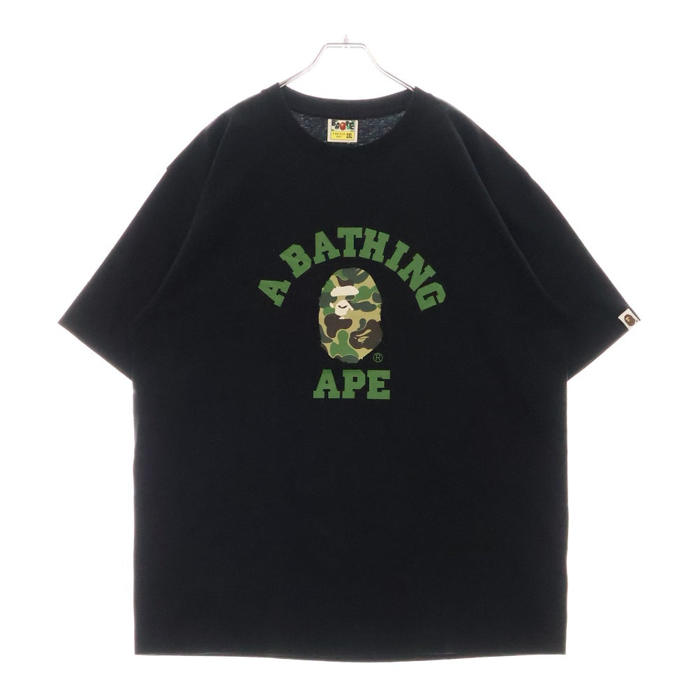 A BATHING APE☆ABC CAMO カレッジ Tシャツ A BATHING APE® Abc Camo College Tee | Bape official website