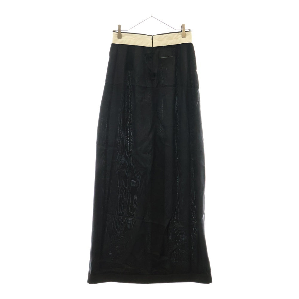 MM6 Maison Margiela(エムエムシックスメゾンマルジェラ) inside Out Skirt インサイドアウト ロングスカート レディース ブラック S62MI0024