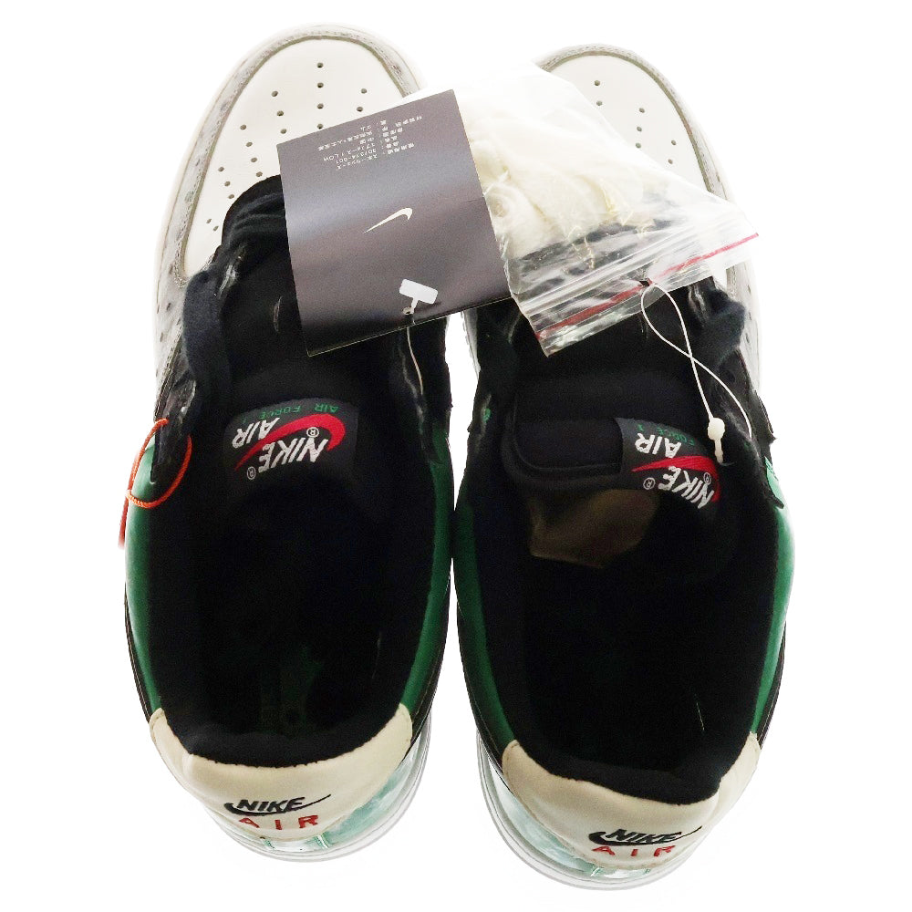 NIKE(ナイキ) 【観賞用 2004年製】 ×mita sneakers Air Force 1 Low エアフォース1 温故知新 ローカットスニーカー ブラック/グリーン US7.5/25.5cm 307334-001