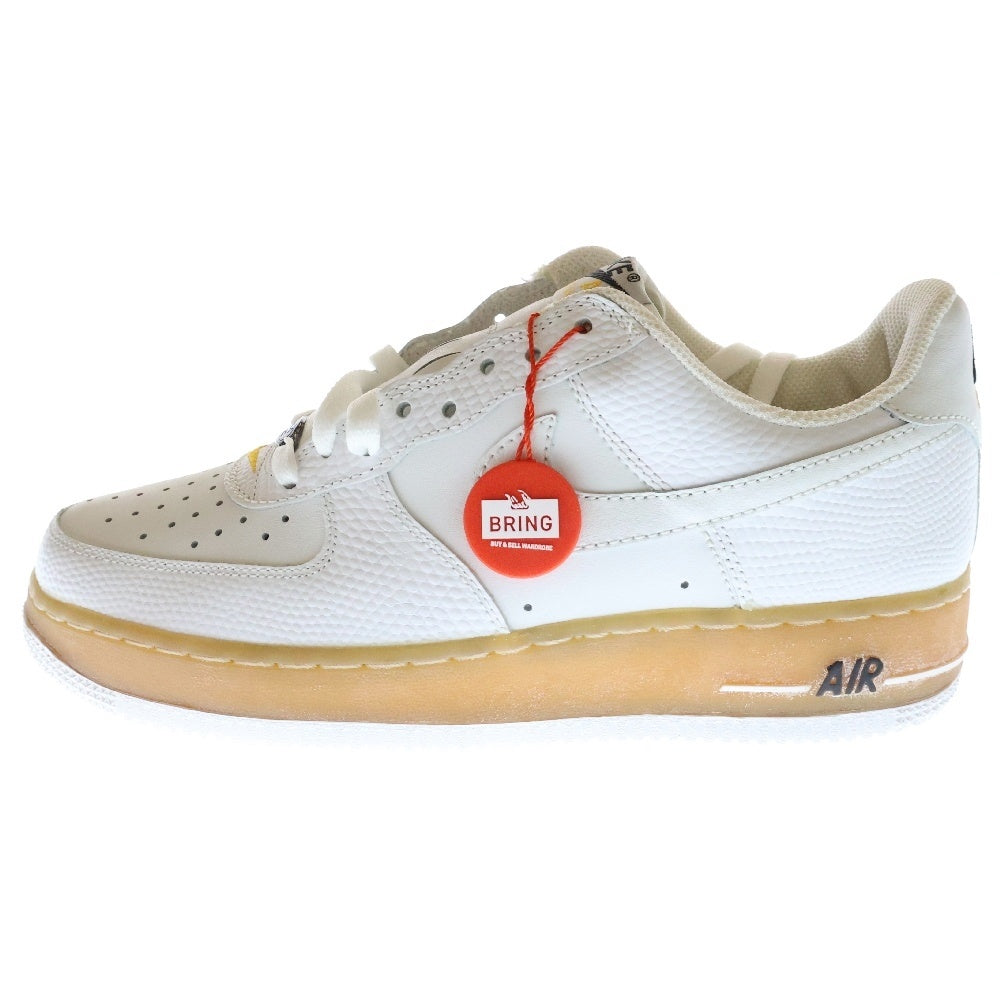 NIKE(ナイキ) 【観賞用 2005年製】 JD Sports Exclusive別注 Air Force 1 Low White Gum エアフォース1 ロー ホワイトガム ローカットスニーカー US7.5/25.5cm 306353-902