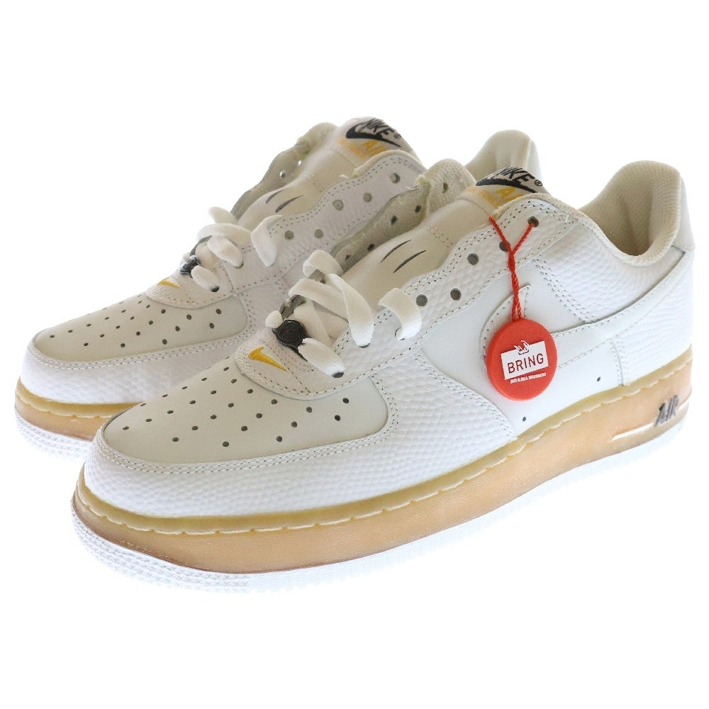 NIKE(ナイキ) 【観賞用 2005年製】 JD Sports Exclusive別注 Air Force 1 Low White Gum エアフォース1 ロー ホワイトガム ローカットスニーカー US7.5/25.5cm 306353-902