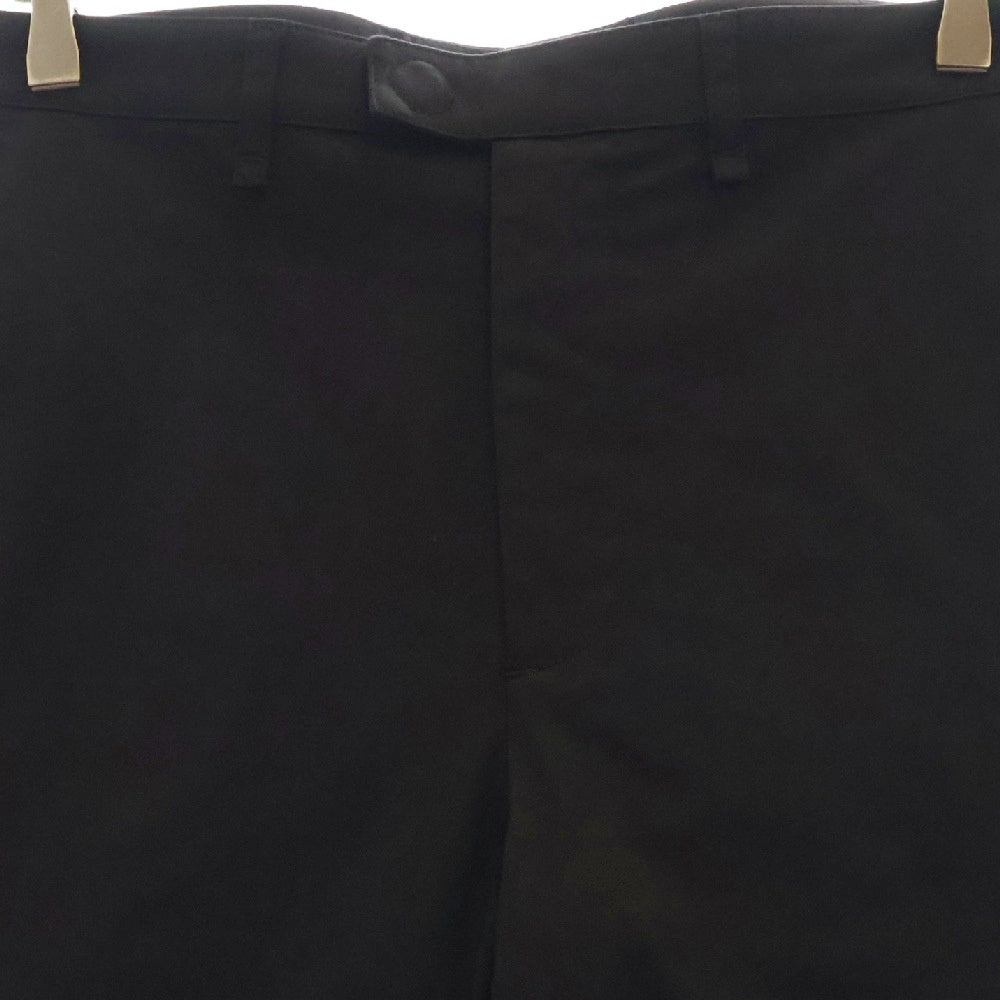 FENDI(フェンディ) コットン スラックスパンツ ブラック FB0683 AFE5