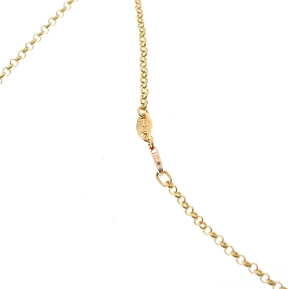 CHROME HEARTS(クロムハーツ) 22K NECKCHAIN R20 ロールチェーンネックレス 20inch ゴールド BCA011