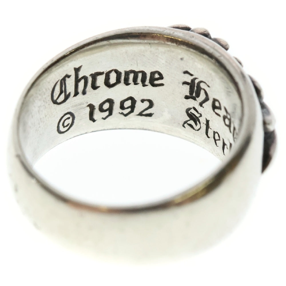 CHROME HEARTS(クロムハーツ) FLRL CRS フローラルクロス リング シルバー BCA346