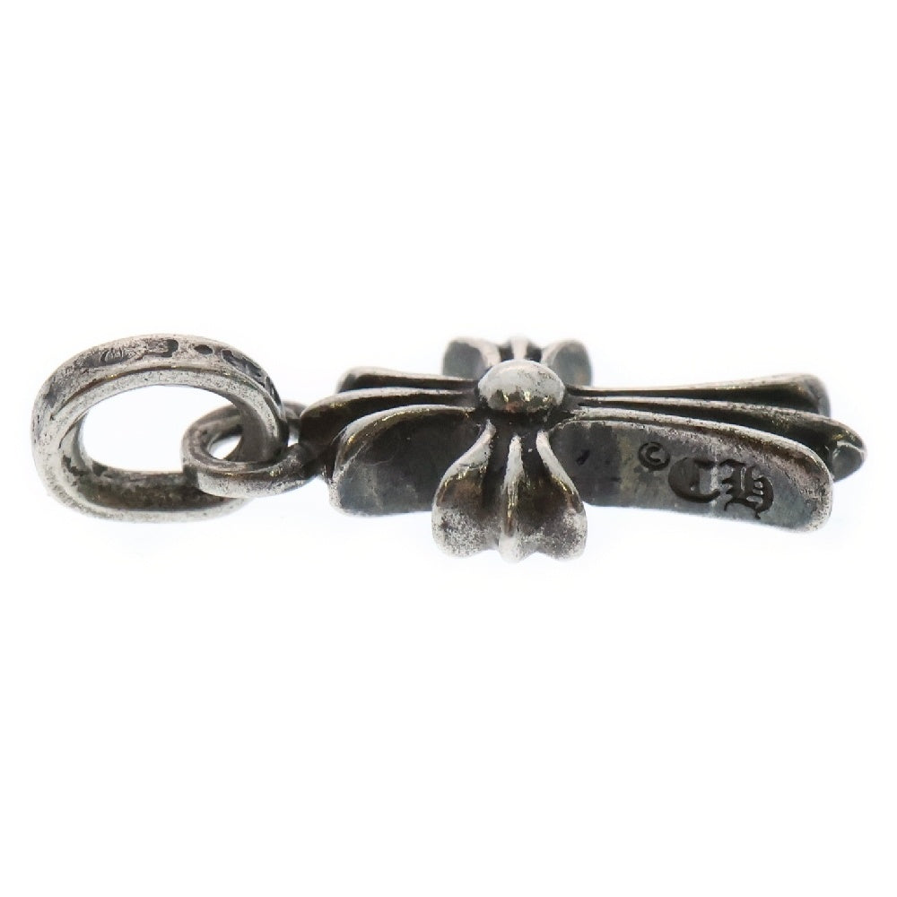 CHROME HEARTS(クロムハーツ) CRS BBYFAT P DMND ベイビーファットクロス PAVEダイヤ ペンダントトップ シルバー BCA234