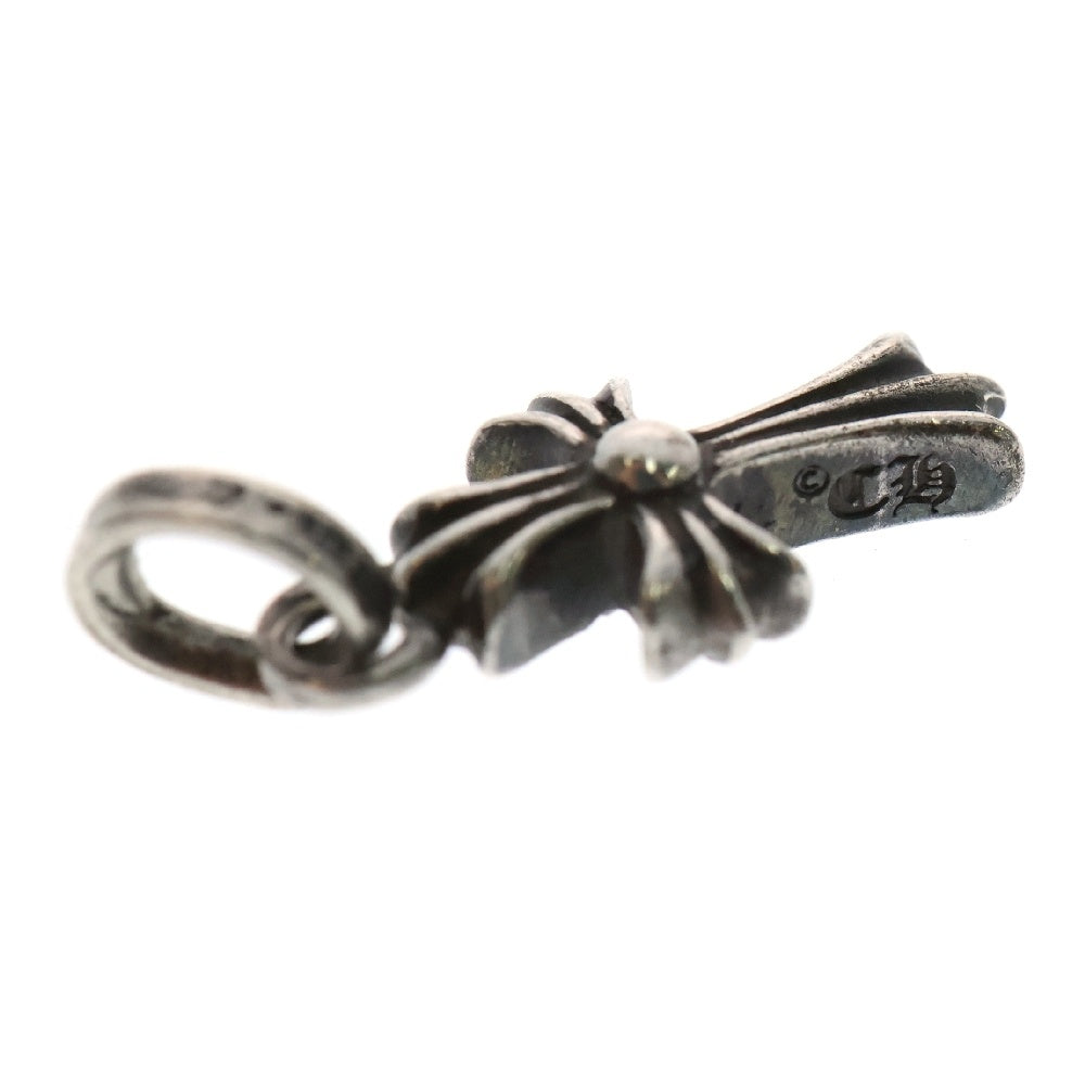 CHROME HEARTS(クロムハーツ) CRS BBYFAT P DMND ベイビーファットクロス PAVEダイヤ ペンダントトップ シルバー BCA234