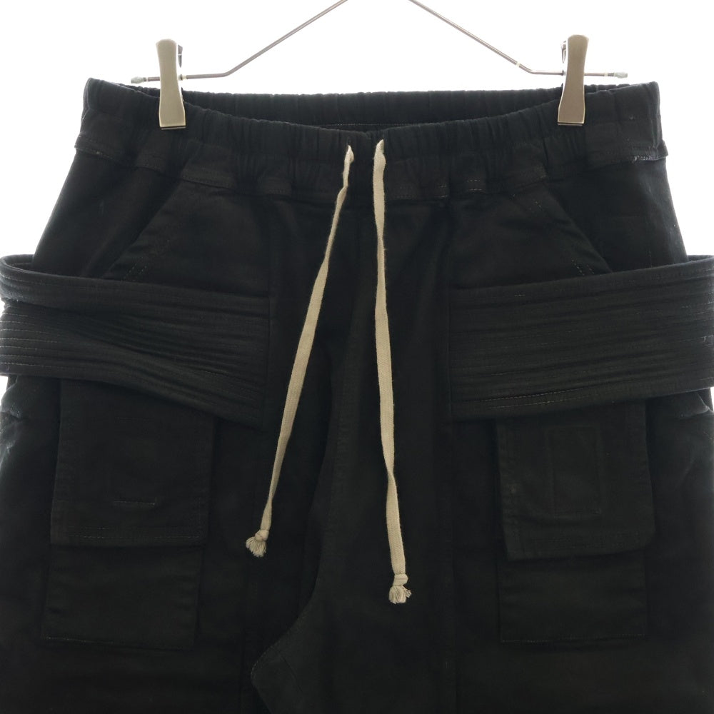 DRKSHDW(ダークシャドウ) 24SS CREATCH CARGO PANTS IN BLACK STRETCH DENIM リーチカーゴパンツ ブラックストレッチデニム DU01D1376-SBB ブラック