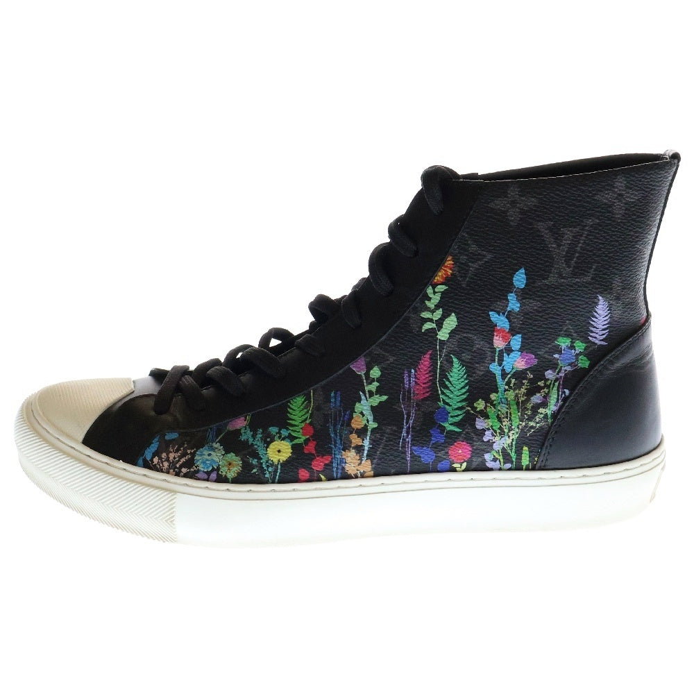 LOUIS VUITTON(ルイヴィトン) タトゥー ライン スニーカー モノグラム エクリプス フォリアージュ フローラル ハイカットスニーカー NV1129 ブラック