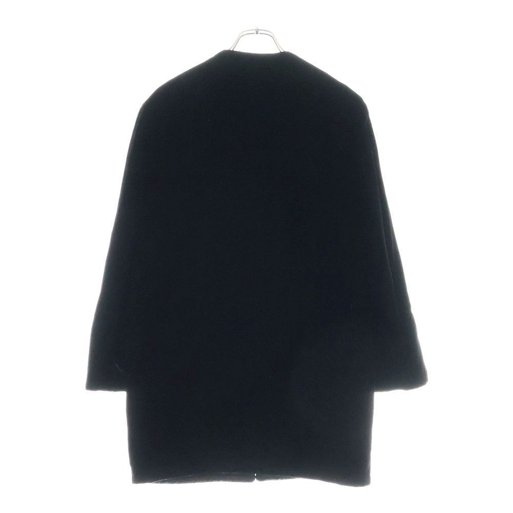 valentino garavan(ヴァレンティノガラヴァーニ) ベロア ロングコート ジャケット レディース ブラック