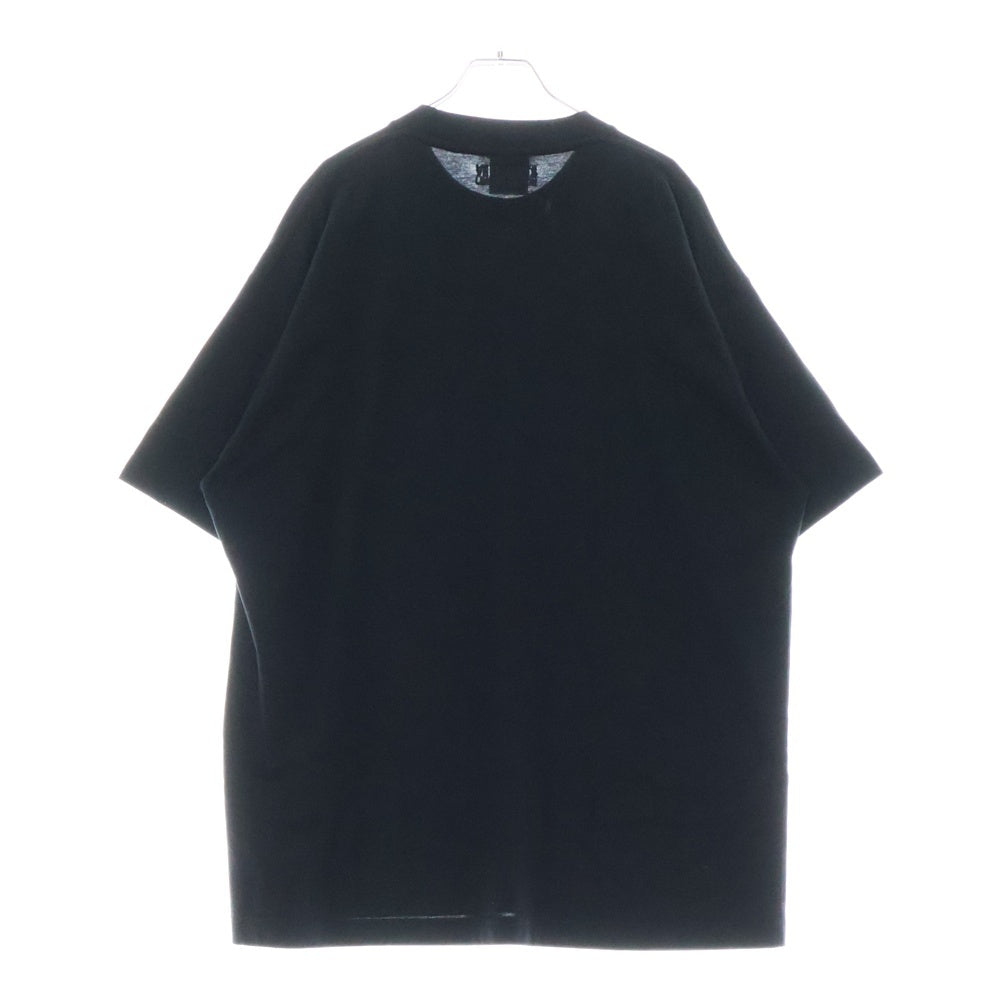 VETEMENTS(ヴェトモン) 22SS MULTICOLOR CRYSTAL LOGO T-SHIRT UE52TR510B マルチカラー クリスタルロゴ Tシャツ 半袖カットソー ブラック