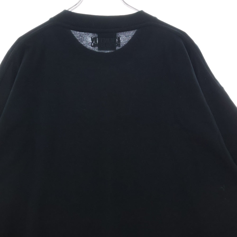 VETEMENTS(ヴェトモン) 22SS MULTICOLOR CRYSTAL LOGO T-SHIRT UE52TR510B マルチカラー クリスタルロゴ Tシャツ 半袖カットソー ブラック