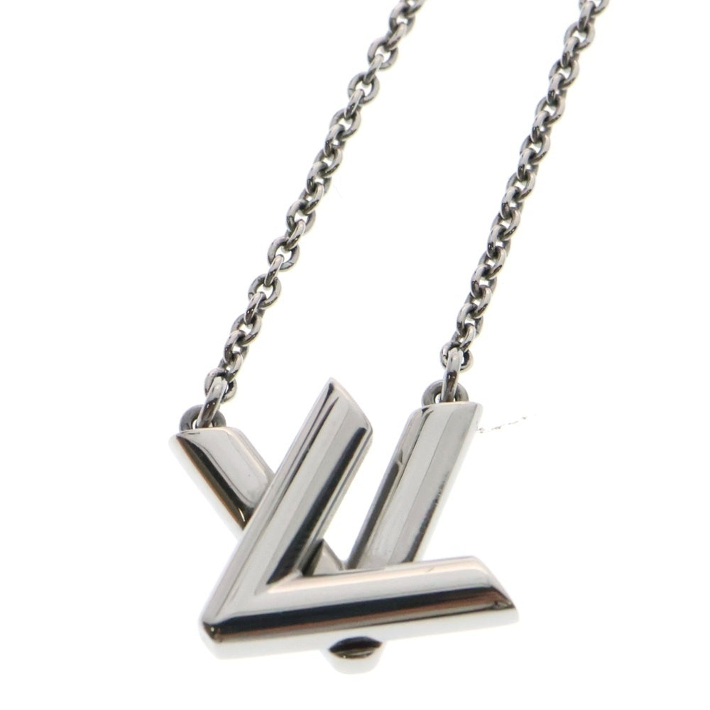 LOUIS VUITTON(ルイヴィトン) GO-14 LVロゴ チェーンネックレス シルバー M01872/LE0274