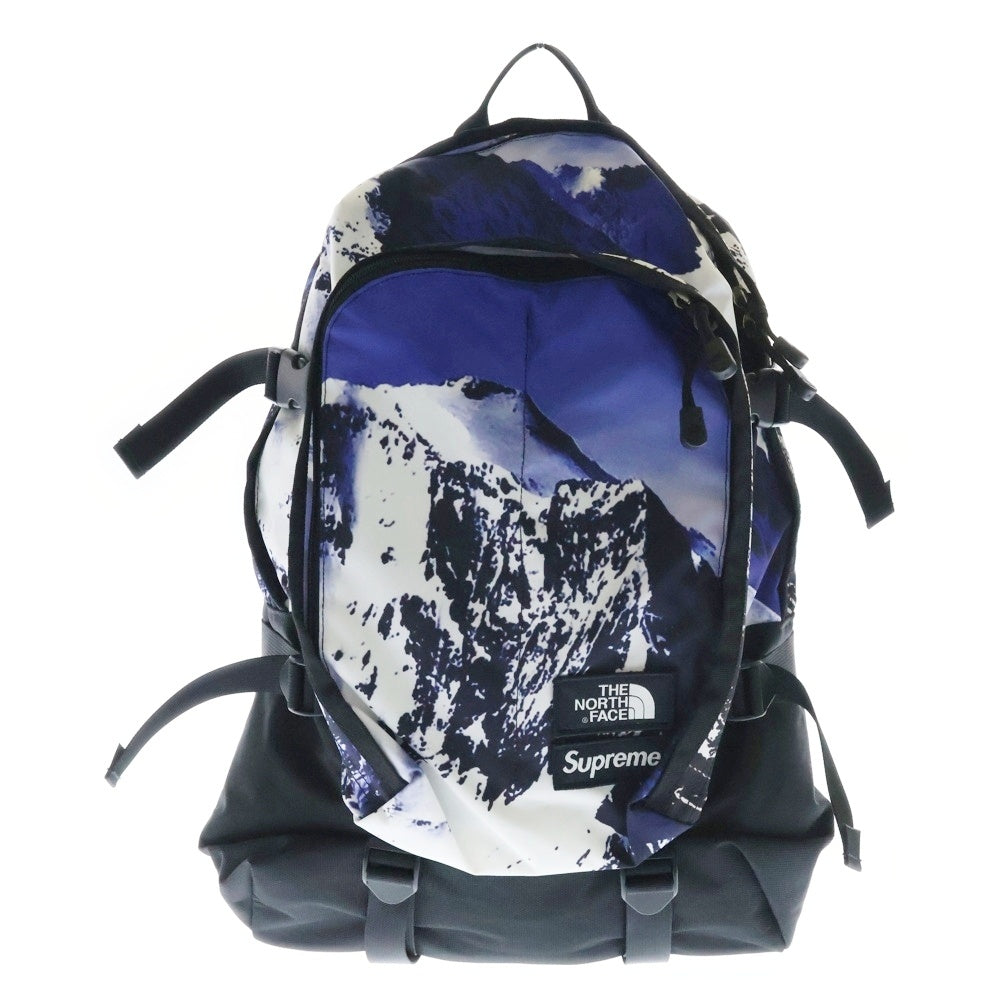 SUPREME(シュプリーム) 17AW ×THE NORTH FACE Mountain Expedition Backpack マウンテン エクスペディション バックパック ブルー/ブラック NF0A3G74